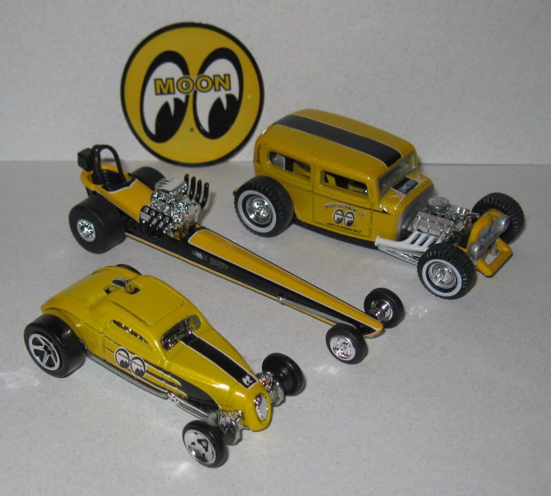 Mooneyes Racing Decals - My Custom Hotwheels & Diecast Cars